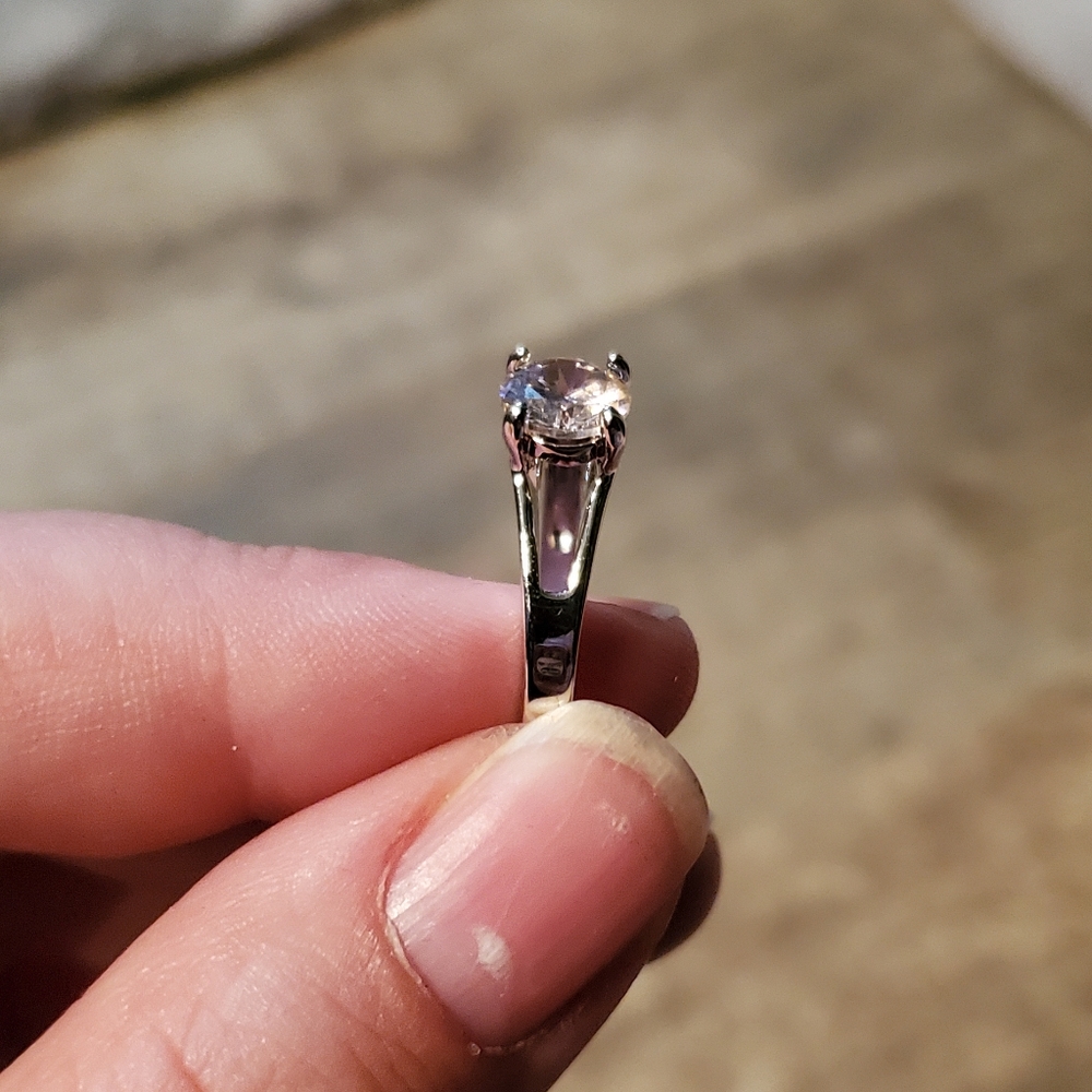 Light Pink Stone ring